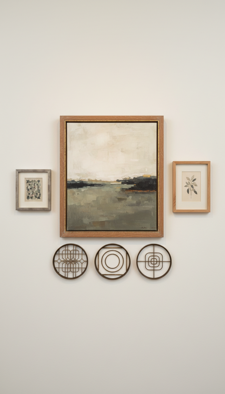 Framed canvas art print (example image)