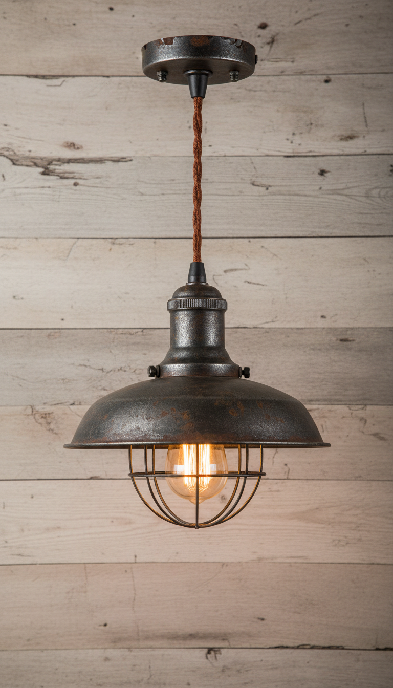 Industrial pendant lamp 3-light charcoal (example image)